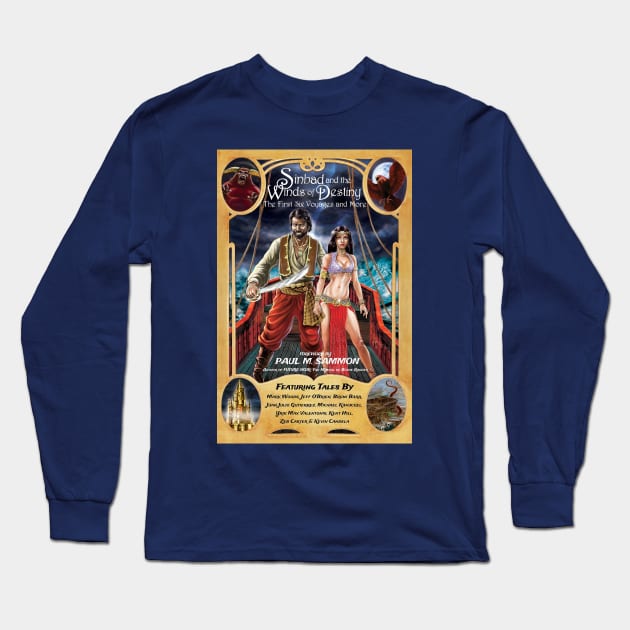 sinbad Long Sleeve T-Shirt by foggie32